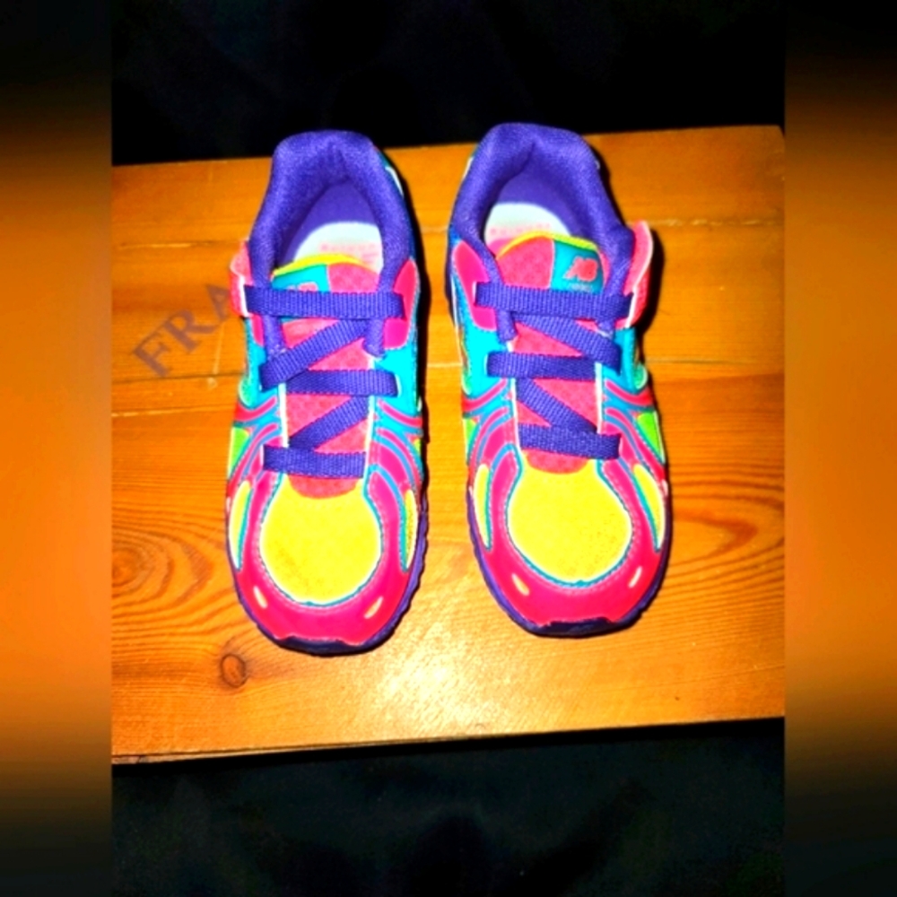 New Balance Kids' Colorful Sneakers - Pink, Blue, Yellow